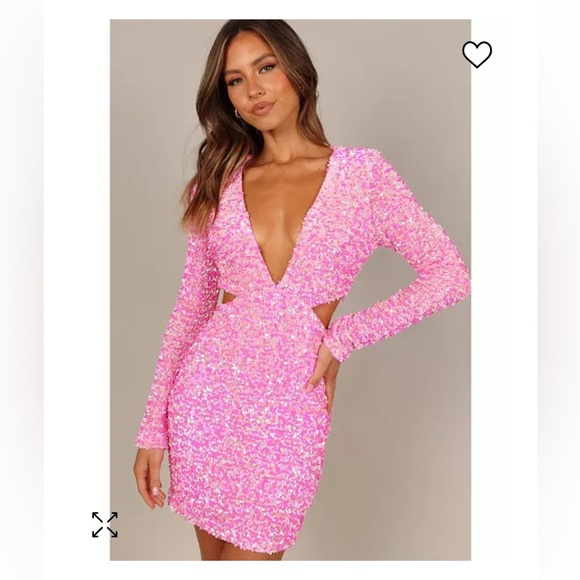 Pink Sequins Mini Dress 🩷 - Picture 7 of 9